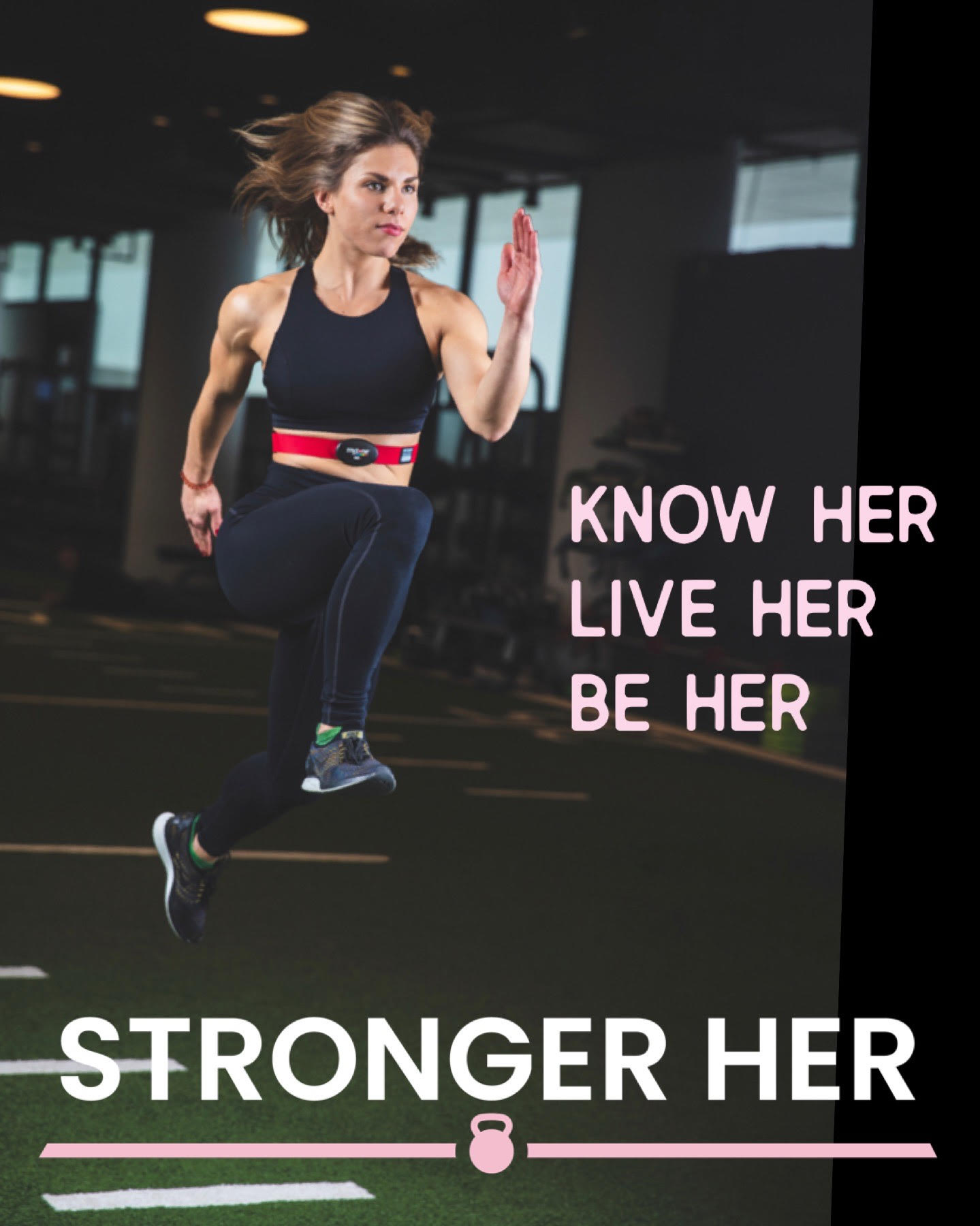 Miami Athletic Club Stronger Her woman running
