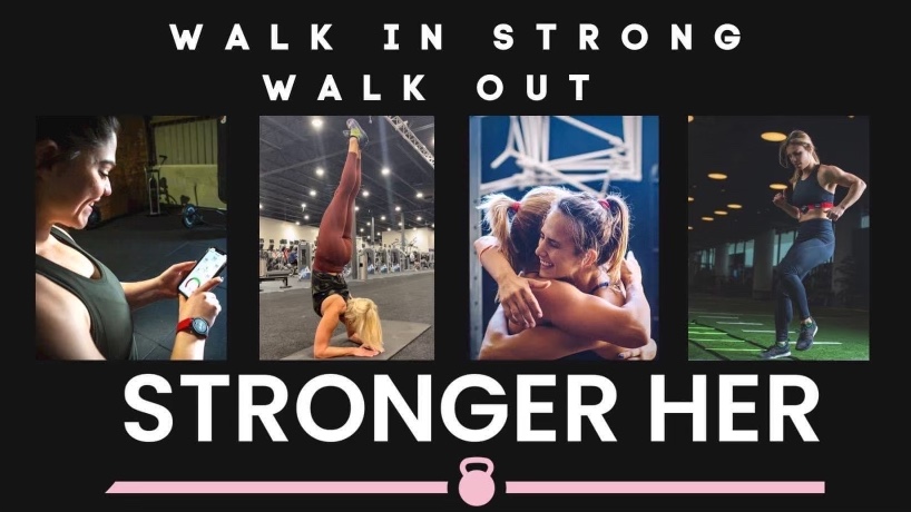 Miami Athletic Club Stronger Her collage of women working out